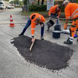 Verwerking Asfalt Met Rephalt