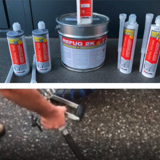 Verwerken van Biobased Refug koud voegmiddel in asfaltvoeg